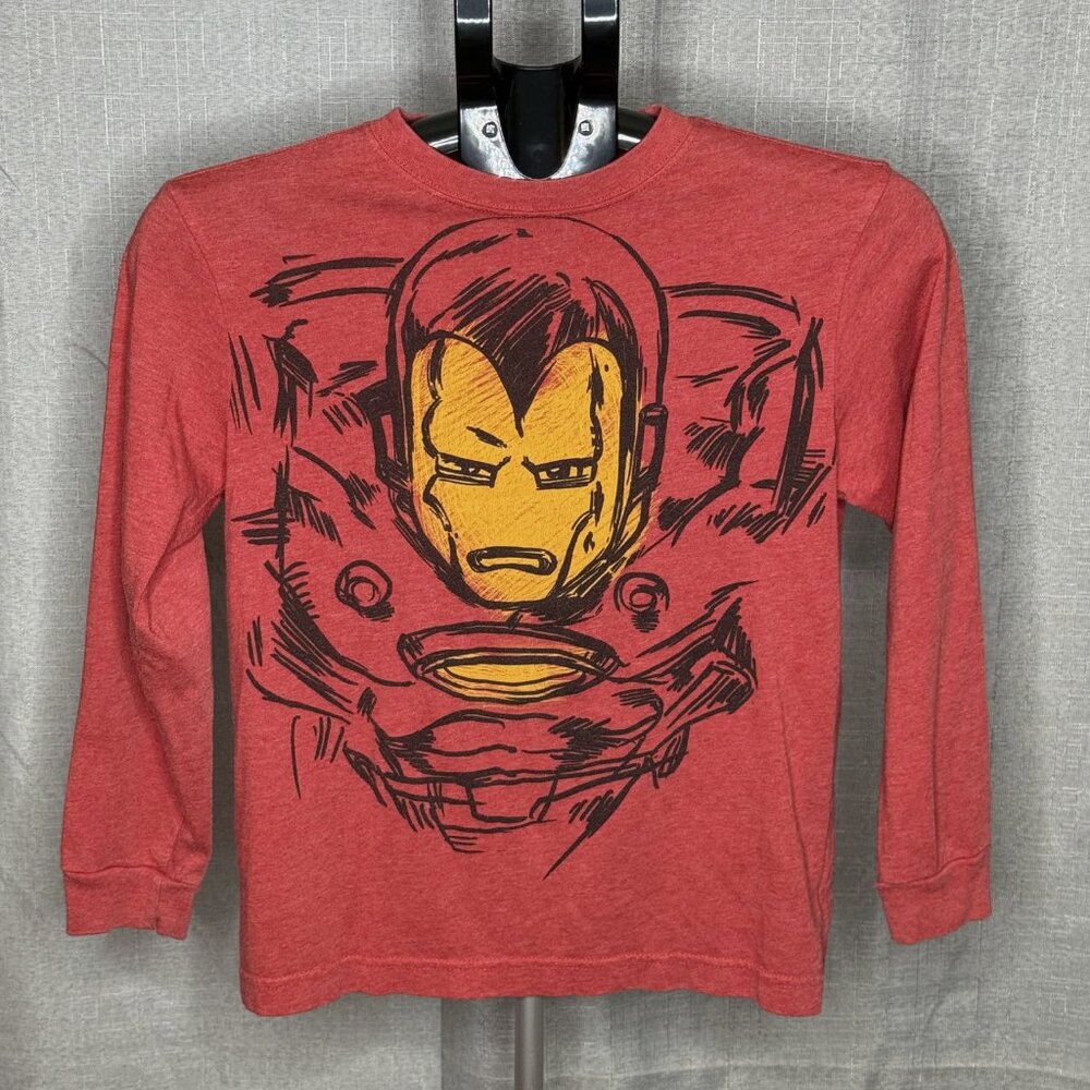 Old Navy - Marvel Avengers - Iron Man - Long Sleeve Shirt - Size Youth Medium